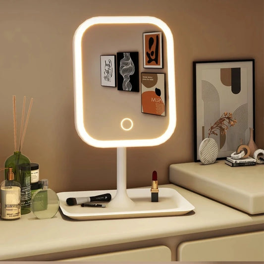 Miroir de Maquillage LED 3 Couleurs