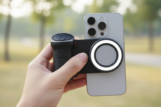 Gros plan sur le déclencheur et LED