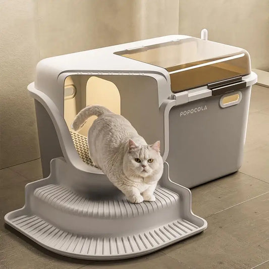 Maison de Toilette pour Chat Design Corridor