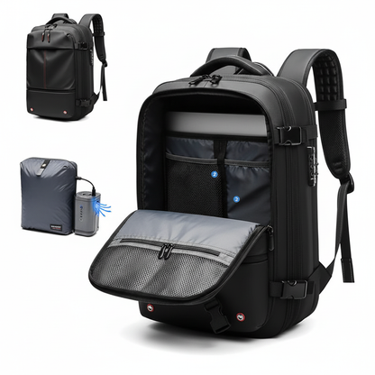 Sac à Dos de Voyage avec Compression Sous Vide - Photo Produit