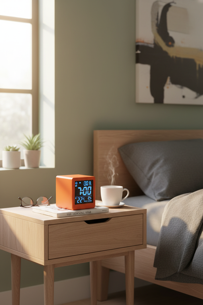 Station météo réveil chambre