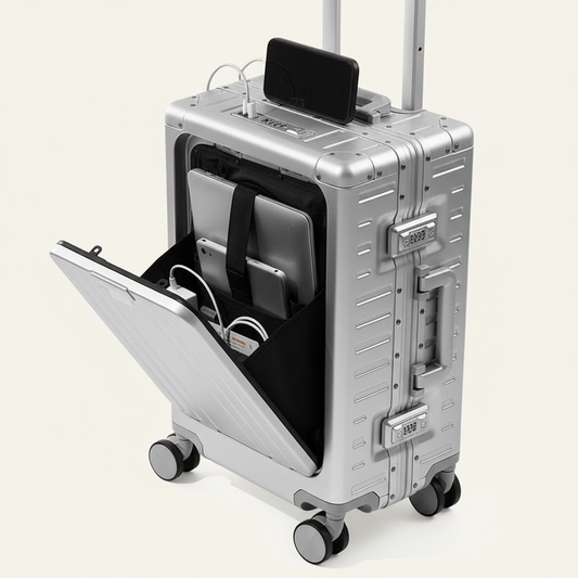 Valise aluminium - Détails